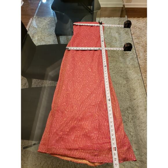 Jessica McClintock Gunne Sax Strapless Dress Women 5/6 Pink Embellished Back Zip - Picture 7 of 12